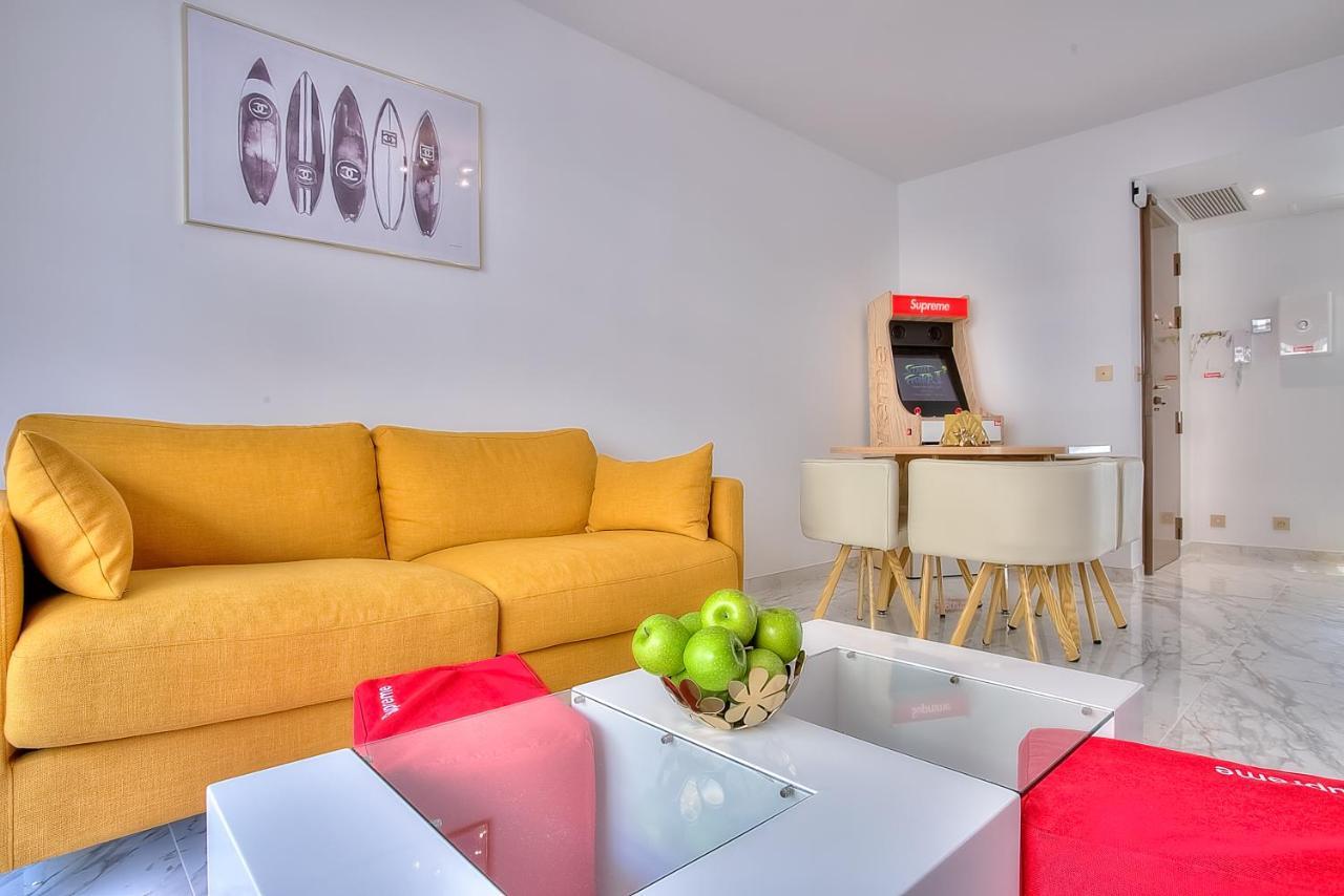 Luxury 4 Stars Apartment With 2 Terraces, Cannes Croisette Екстериор снимка