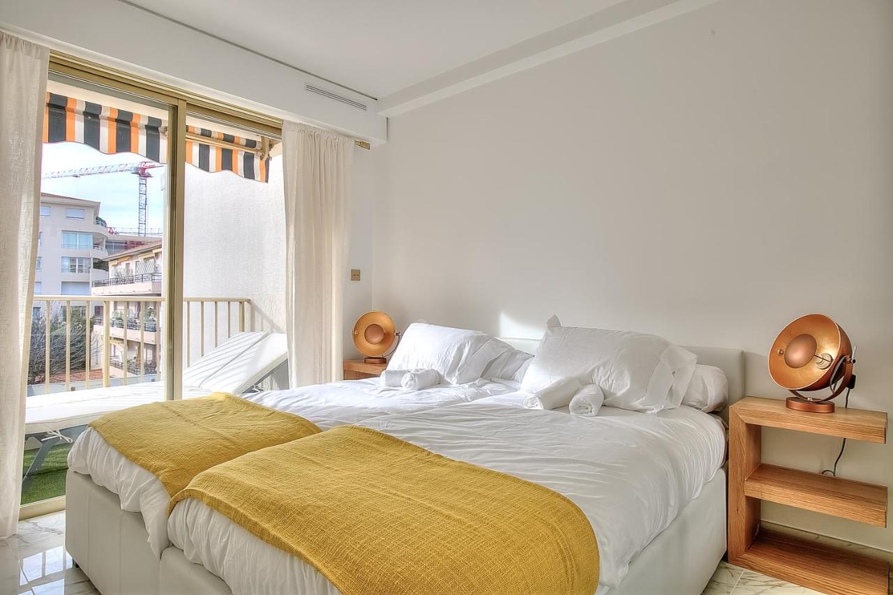 Luxury 4 Stars Apartment With 2 Terraces, Cannes Croisette Екстериор снимка