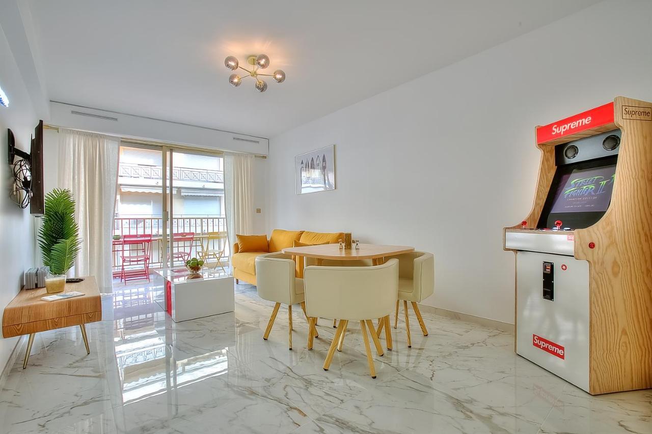 Luxury 4 Stars Apartment With 2 Terraces, Cannes Croisette Екстериор снимка
