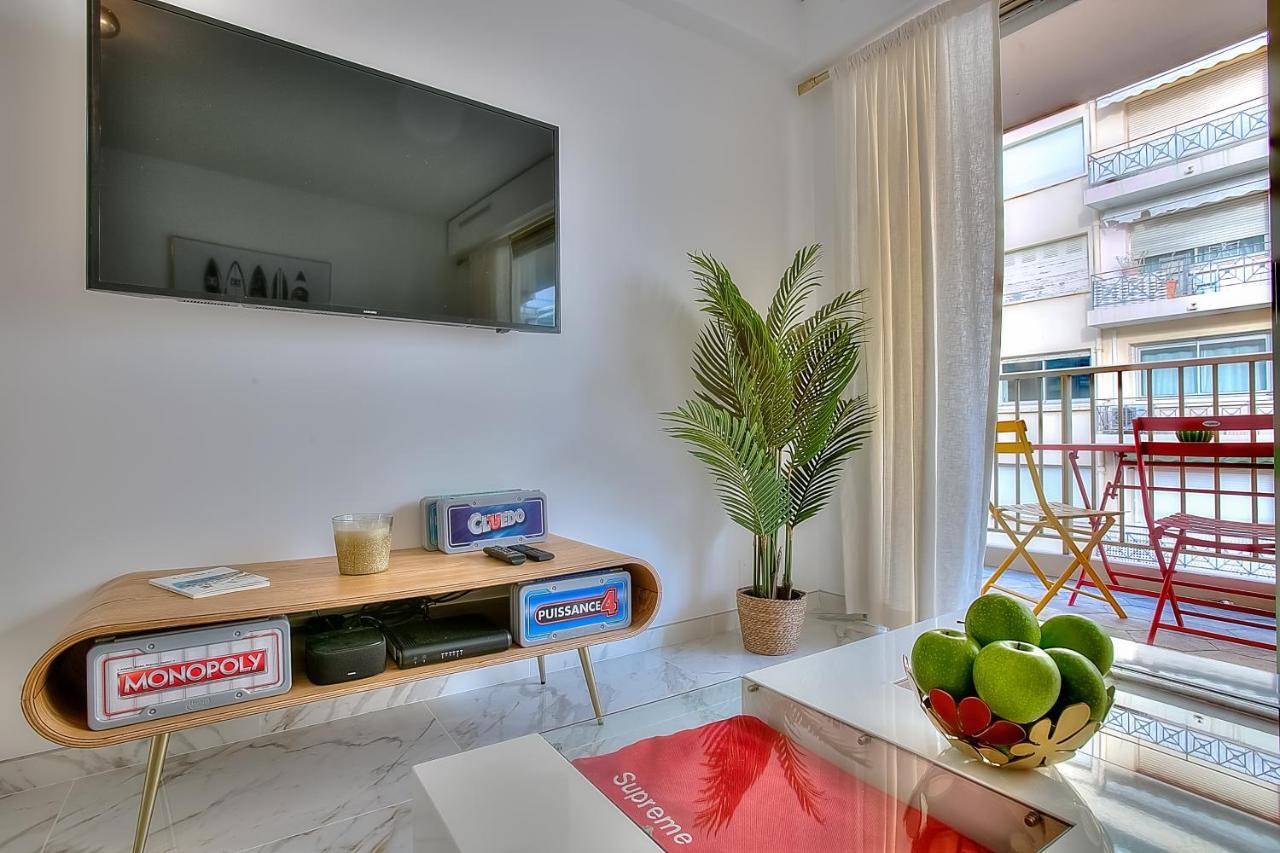 Luxury 4 Stars Apartment With 2 Terraces, Cannes Croisette Екстериор снимка