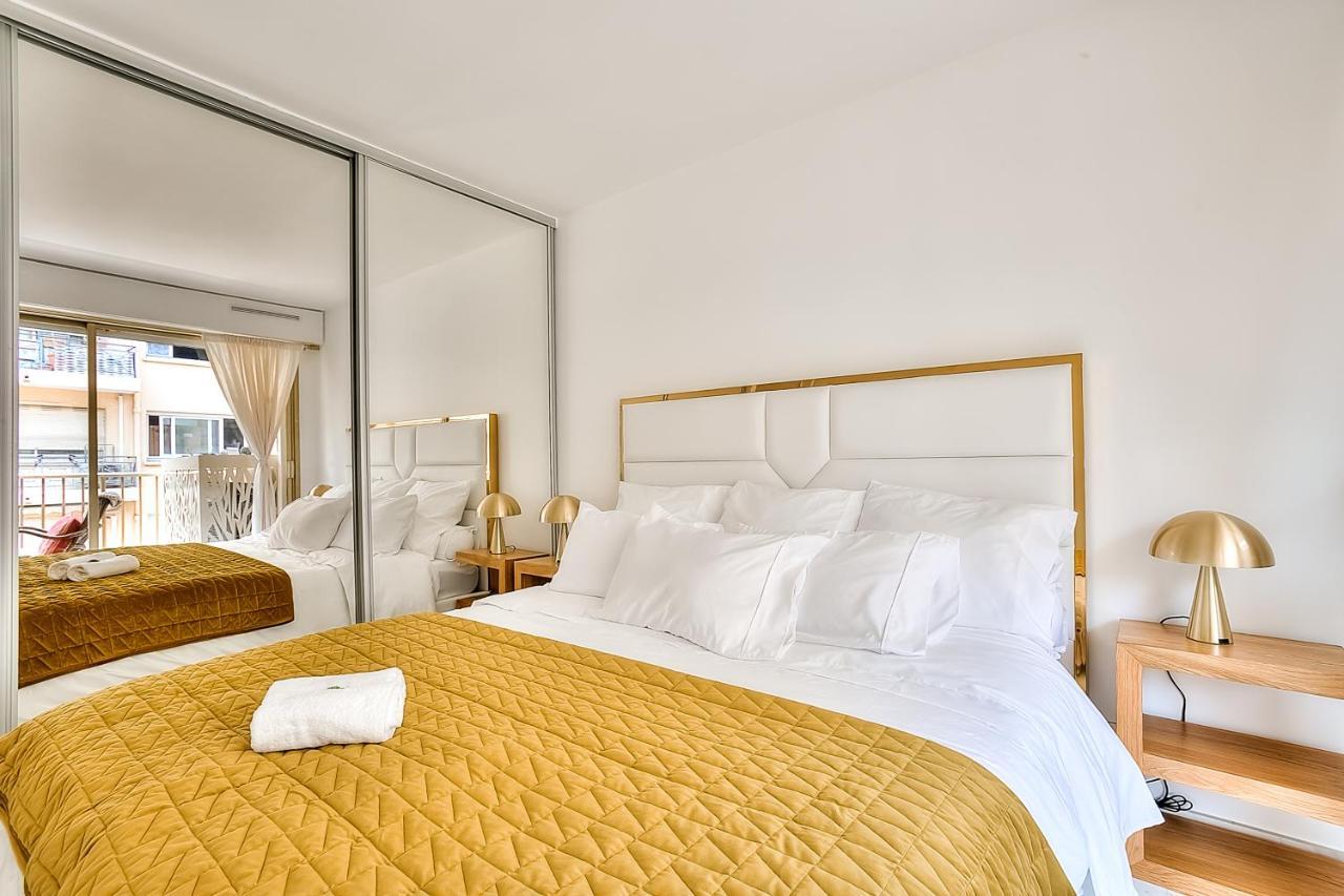 Luxury 4 Stars Apartment With 2 Terraces, Cannes Croisette Екстериор снимка